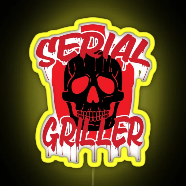 Kamado Joe Serial Griller Kamado Grill Gift RGB Neon Sign