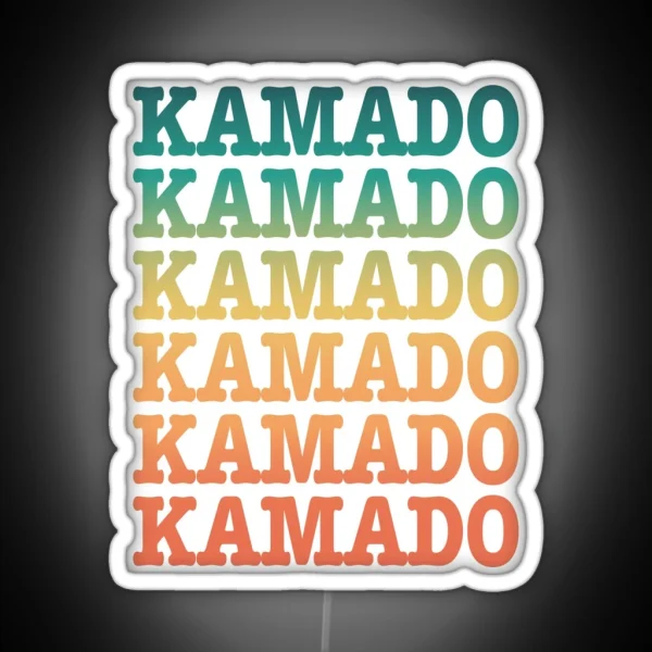 Kamado Kamado Kamado Lots Of Kamado S RGB Neon Sign