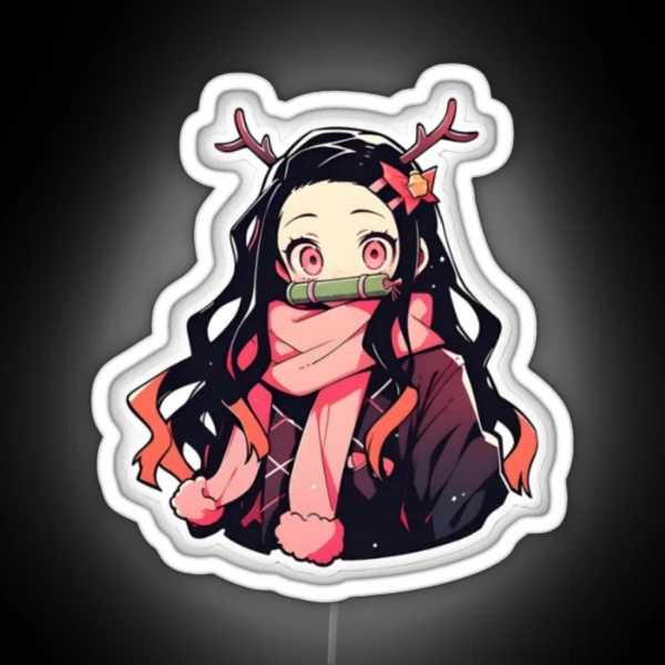 Kamado Nezuko RGB Neon Sign