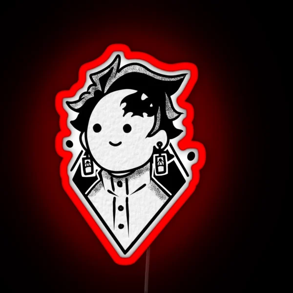 Kamado Tanjiro Chibi Led RGB Neon Sign