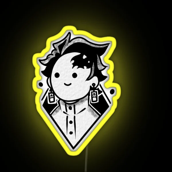 Kamado Tanjiro Chibi Led RGB Neon Sign