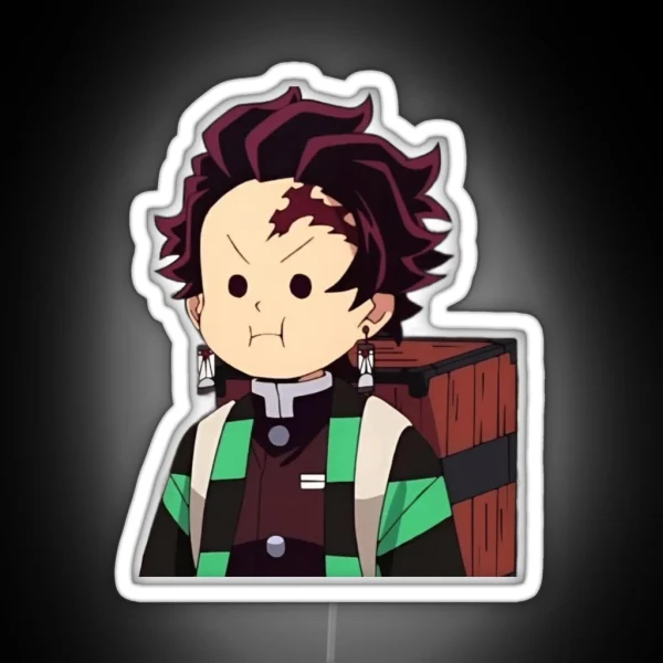 Kamado Tanjiro From Demon Slayer RGB Neon Sign