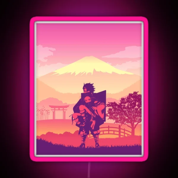 KAMADO TANJIRO RGB Neon Sign