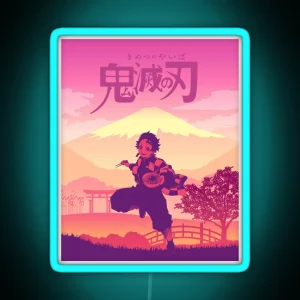 Kamado Tanjiro RGB Neon Sign