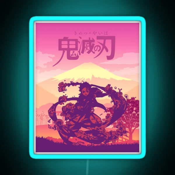 Kamado Tanjiro RGB Neon Sign