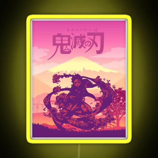 Kamado Tanjiro RGB Neon Sign