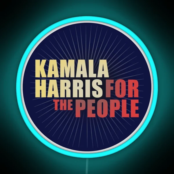 Kamala Harris For The People 2020 RGB Neon Sign