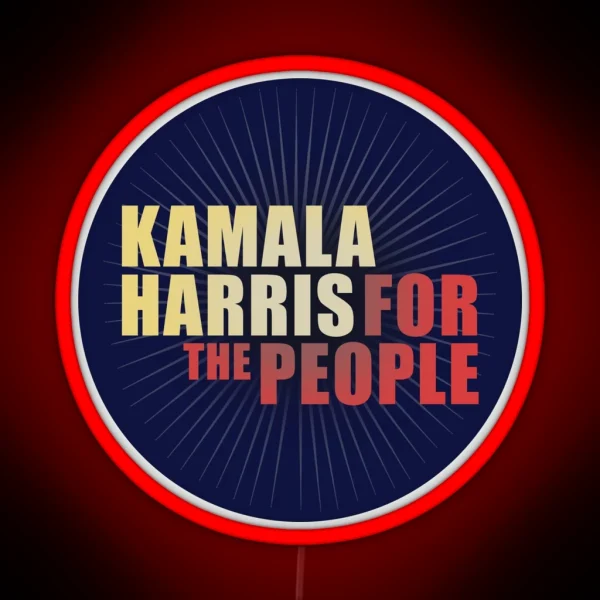 Kamala Harris For The People 2020 RGB Neon Sign