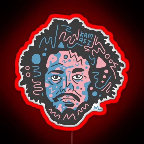 Kamasi Washington RGB Neon Sign