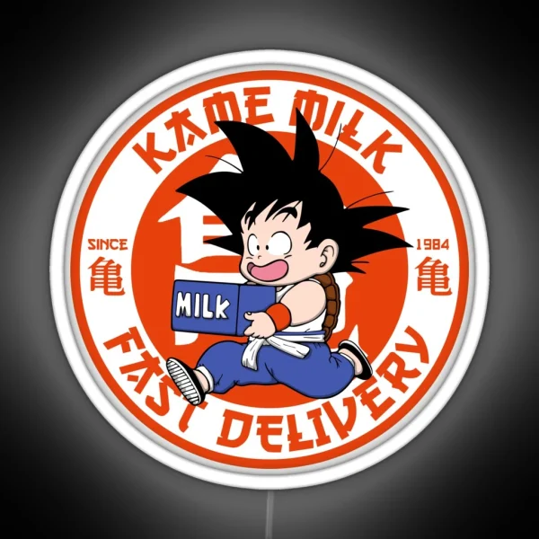 Kame Milk RGB Neon Sign
