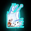 Kamehameha Vs Galick Gun Manga Colour RGB Neon Sign - Image 3