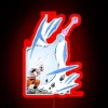 Kamehameha Vs Galick Gun Manga Colour RGB Neon Sign - Image 2