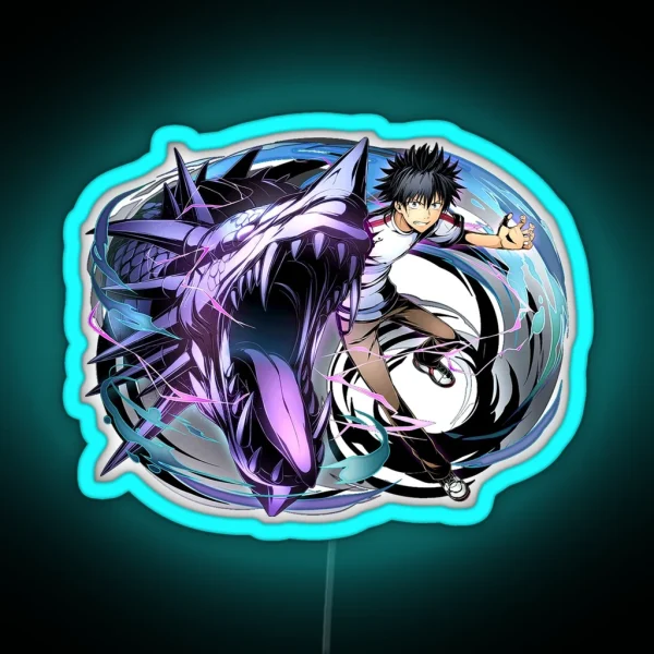 Kamijou Touma Toaru Majutsu No Index Anime A Certain RGB Neon Sign