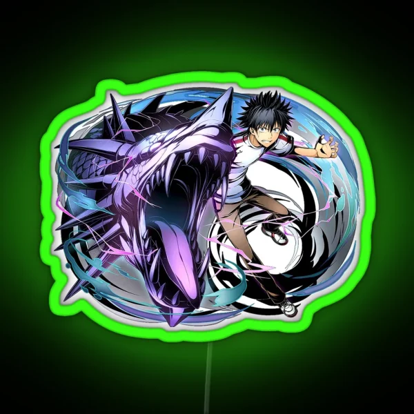 Kamijou Touma Toaru Majutsu No Index Anime A Certain RGB Neon Sign