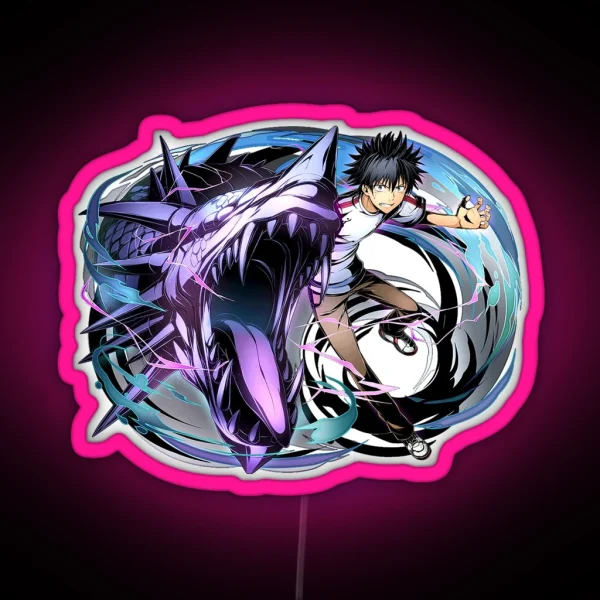 Kamijou Touma Toaru Majutsu No Index Anime A Certain RGB Neon Sign