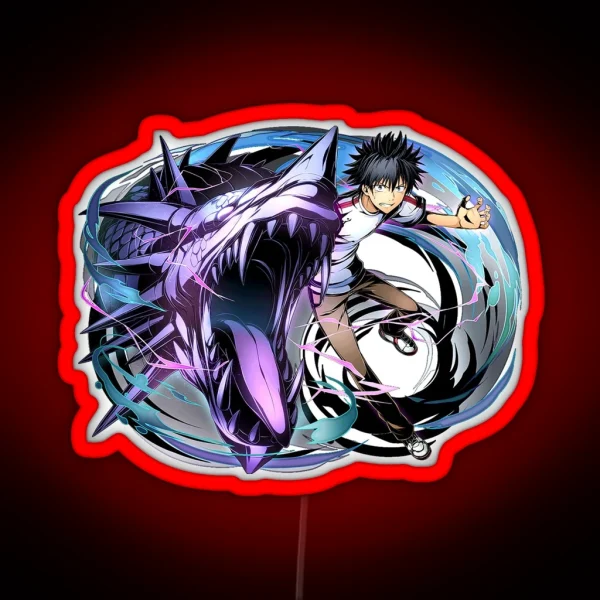 Kamijou Touma Toaru Majutsu No Index Anime A Certain RGB Neon Sign