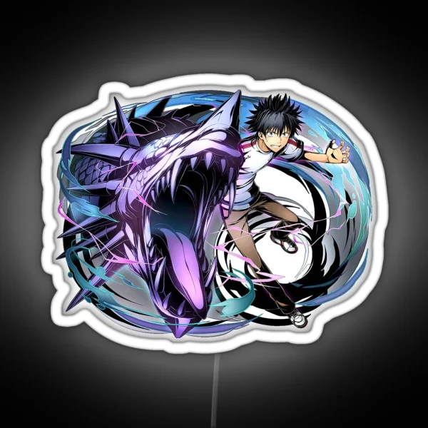 Kamijou Touma Toaru Majutsu No Index Anime A Certain RGB Neon Sign