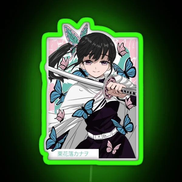 Kanao Tsuyuri Demon Slayer RGB Neon Sign