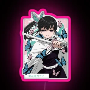 Kanao Tsuyuri Demon Slayer RGB Neon Sign