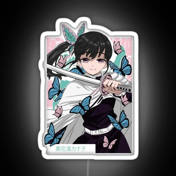 Kanao Tsuyuri Demon Slayer RGB Neon Sign