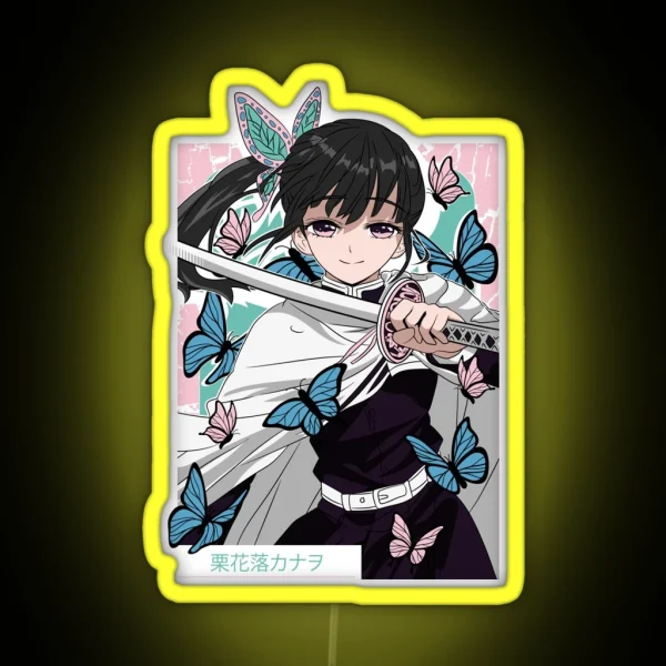 Kanao Tsuyuri Demon Slayer RGB Neon Sign