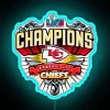 KANSAS CHAMPIONS CHIEFS LVII RGB Neon Sign - Image 3