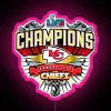 KANSAS CHAMPIONS CHIEFS LVII RGB Neon Sign - Image 6
