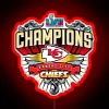 KANSAS CHAMPIONS CHIEFS LVII RGB Neon Sign - Image 2