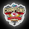KANSAS CHAMPIONS CHIEFS LVII RGB Neon Sign