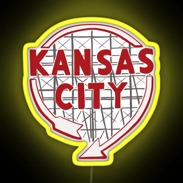 Kansas City RGB Neon Sign