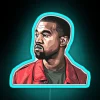 Kanye West 11 RGB Neon Sign - Image 2