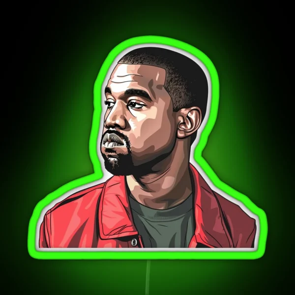 Kanye West 11 RGB Neon Sign