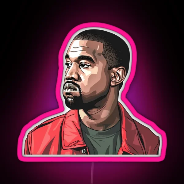 Kanye West 11 RGB Neon Sign