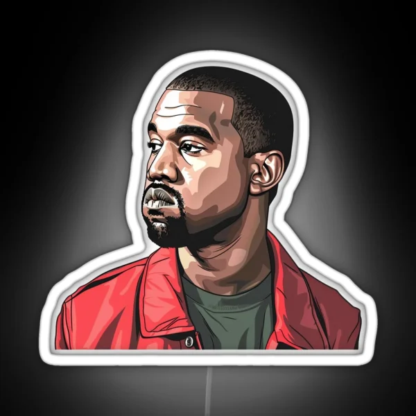 Kanye West 11 RGB Neon Sign