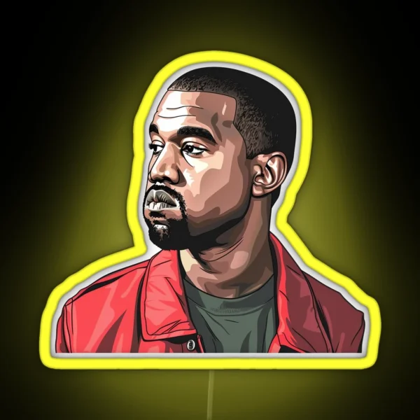 Kanye West 11 RGB Neon Sign