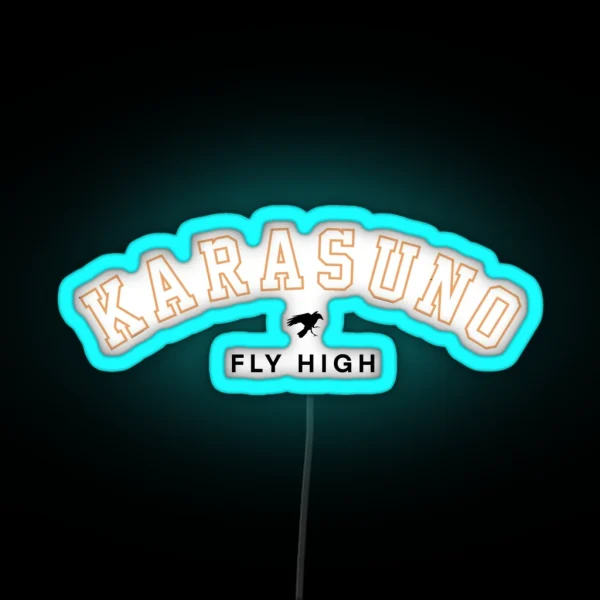 Karasuno Team Slogan RGB Neon Sign