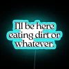 Karlach Eating Dirt BG3 RGB Neon Sign - Image 3