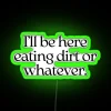 Karlach Eating Dirt BG3 RGB Neon Sign - Image 4
