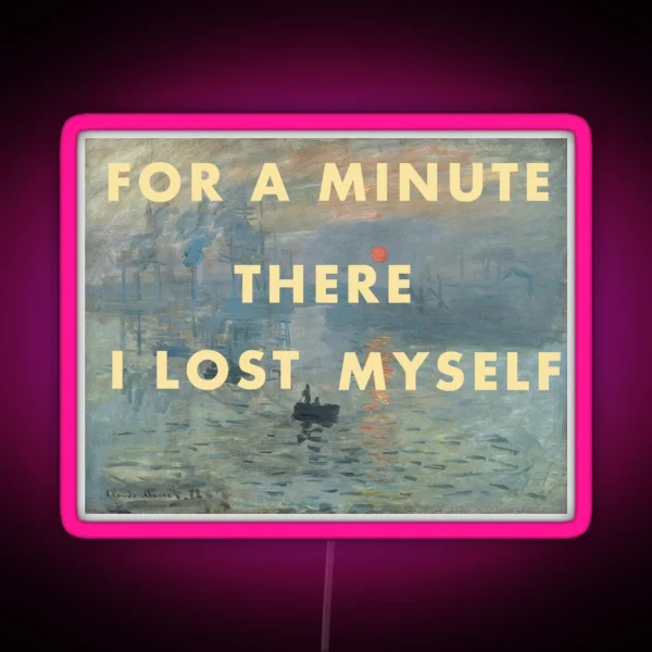 Karma Police Art RGB Neon Sign