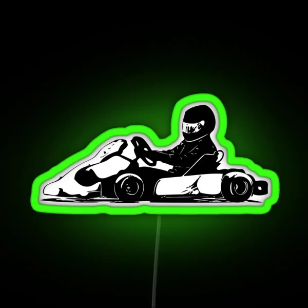 Kart Race Kart Kart Kart Sport RGB Neon Sign