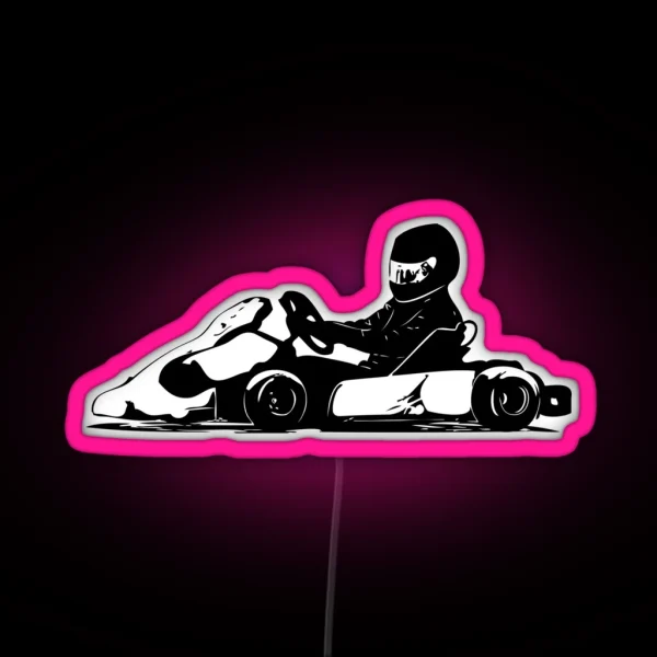 Kart Race Kart Kart Kart Sport RGB Neon Sign