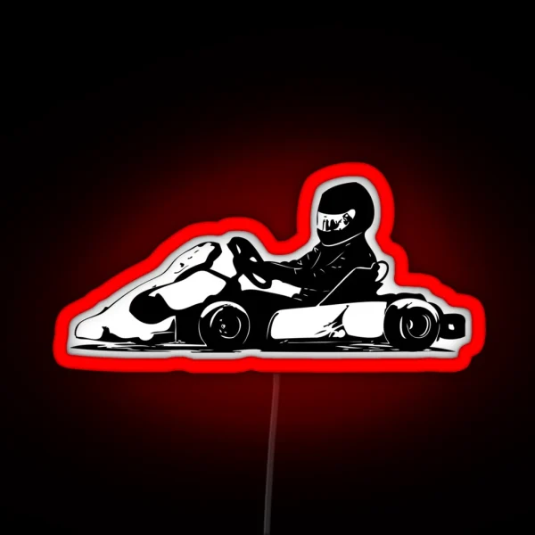 Kart Race Kart Kart Kart Sport RGB Neon Sign