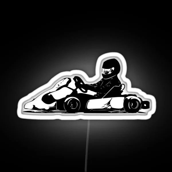 Kart Race Kart Kart Kart Sport RGB Neon Sign