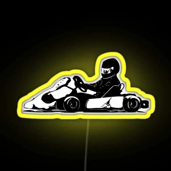 Kart Race Kart Kart Kart Sport RGB Neon Sign