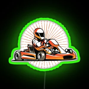 Kart Winner RGB Neon Sign