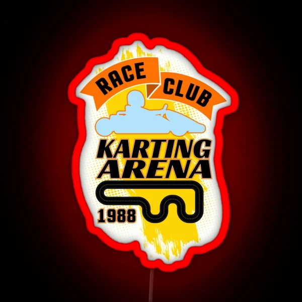 Karting Arena RGB Neon Sign