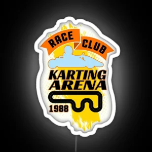 Karting Arena RGB Neon Sign