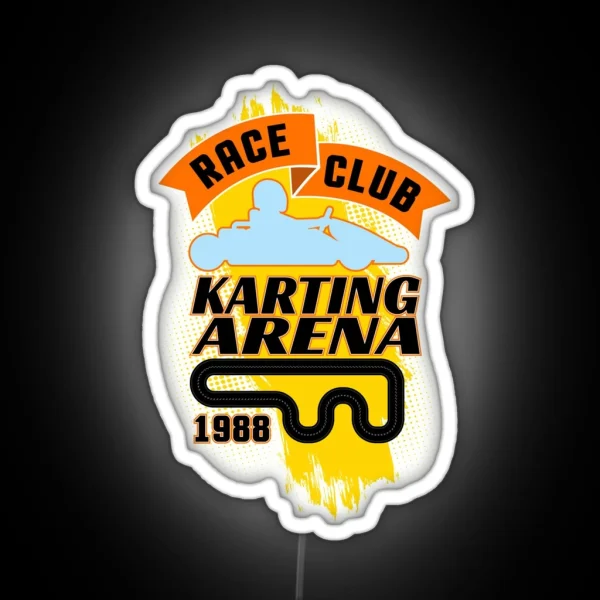 Karting Arena RGB Neon Sign