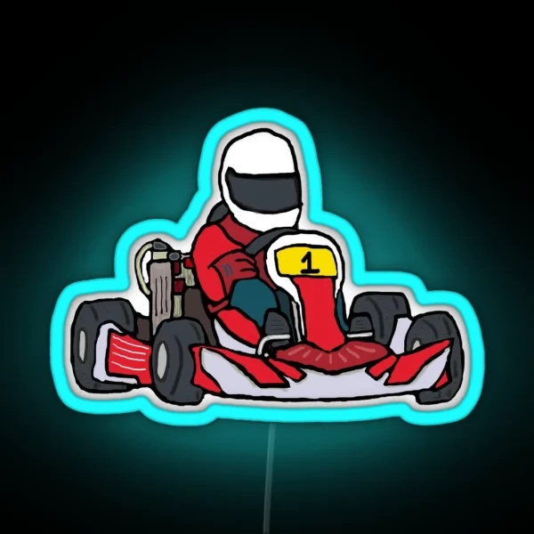 Karting RGB Neon Sign