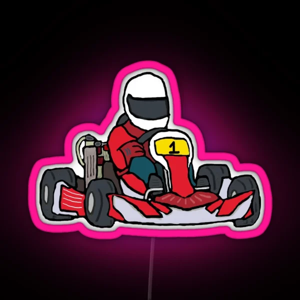 Karting RGB Neon Sign